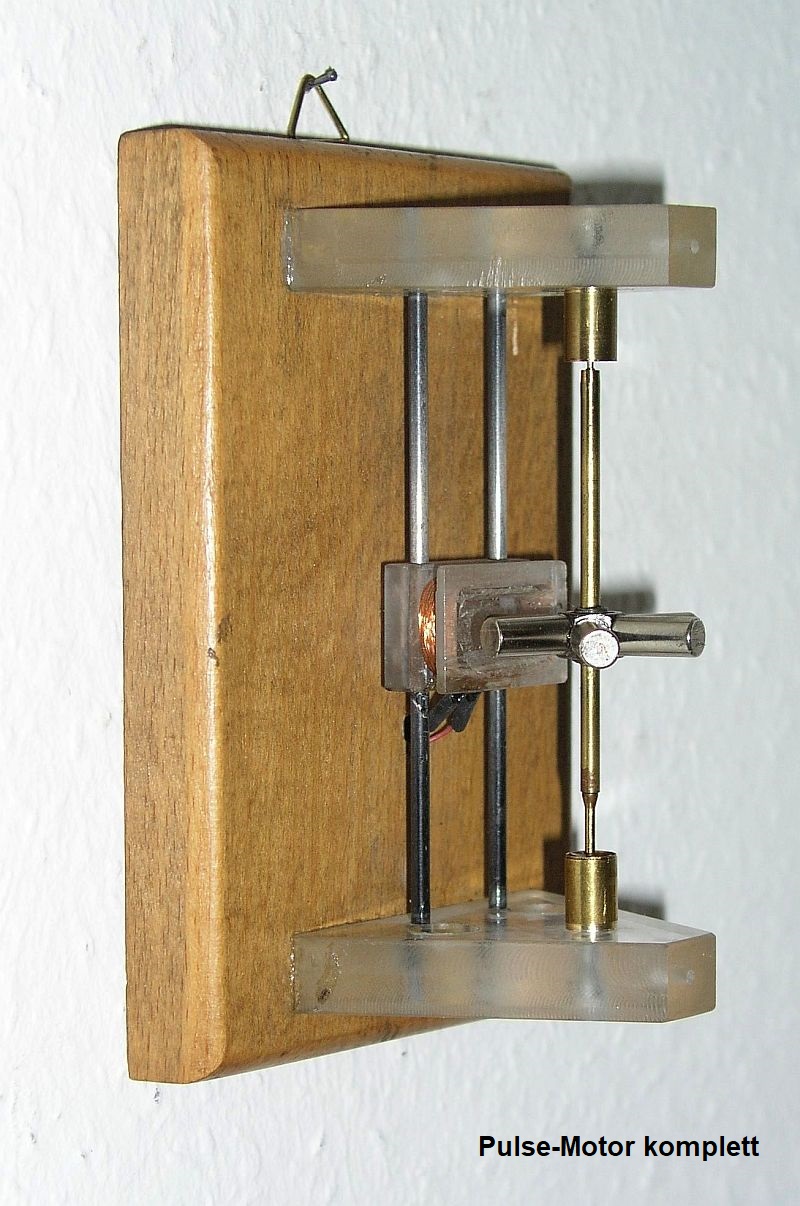 Pulse Motor mit Spitzenlagerung