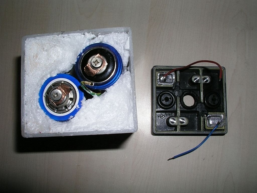 Ersatzakkumulator für Bleiakku 6V